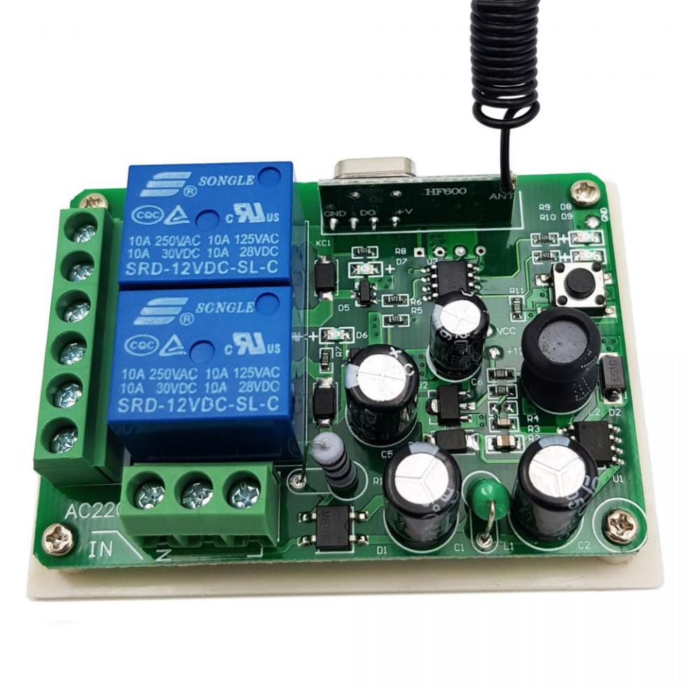 Bộ điều khiển RF 315Mhz | 433Mhz 220V 1 kênh - 2 kênh