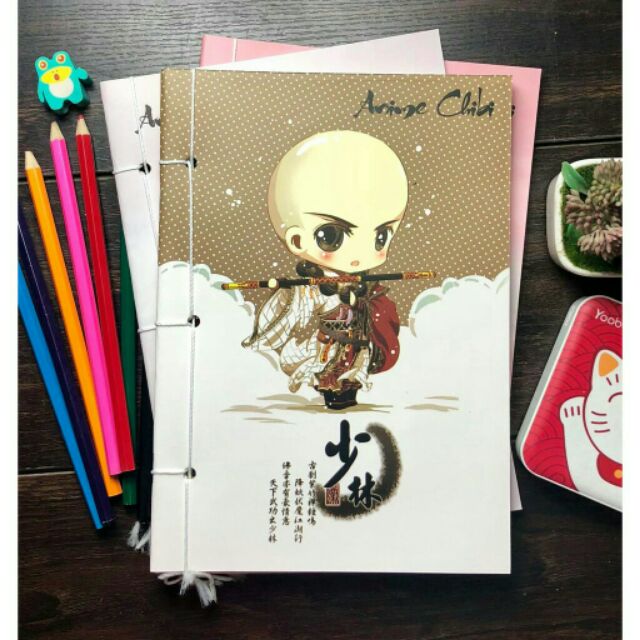 Tập vở viết chibi cổ trang nhiều mẫu