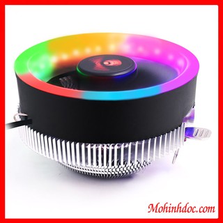 Fan tản nhiệt cpu coolmoon q2 led rgb - hỗ trợ all cpu