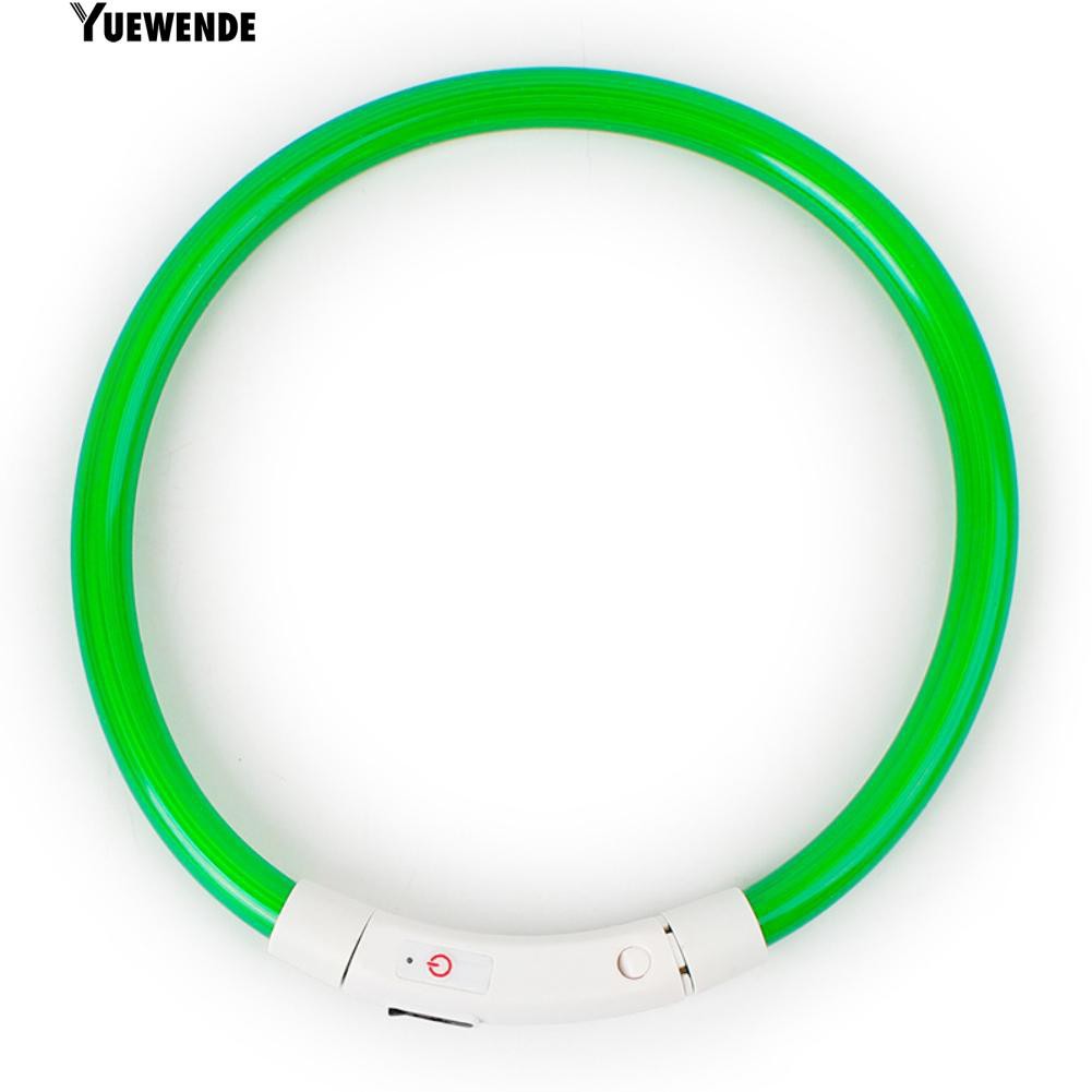 Vòng cổ đèn LED phát sáng sạc USB vui nhộn cho cún cưng