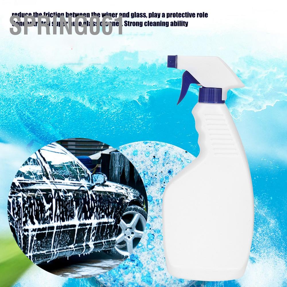 Spring061 1 Bộ Viên Sủi Với Bình Xịt để Vệ Sinh Rửa Kính Chắn Gió Xe Hơi