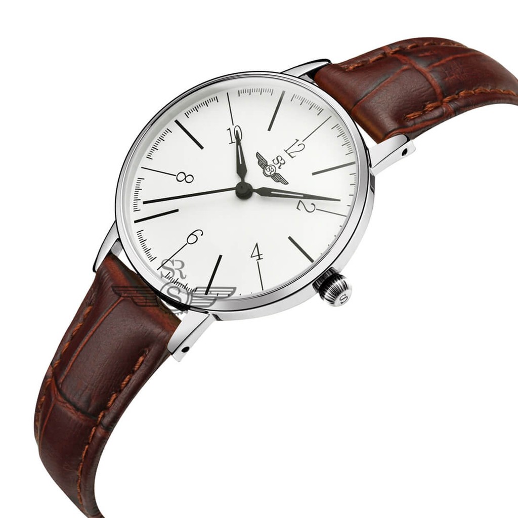 Đồng Hô Cặp Nam Nữ SRWATCH SR6657.4102RNT , mặt kính Sapphire , chống va đập , chống nước , bảo hành 12 tháng