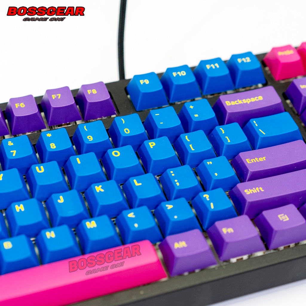 Bộ Keycaps EDRA EKC7103 – IRIS 166 Nút ( PBT Double-Shot )