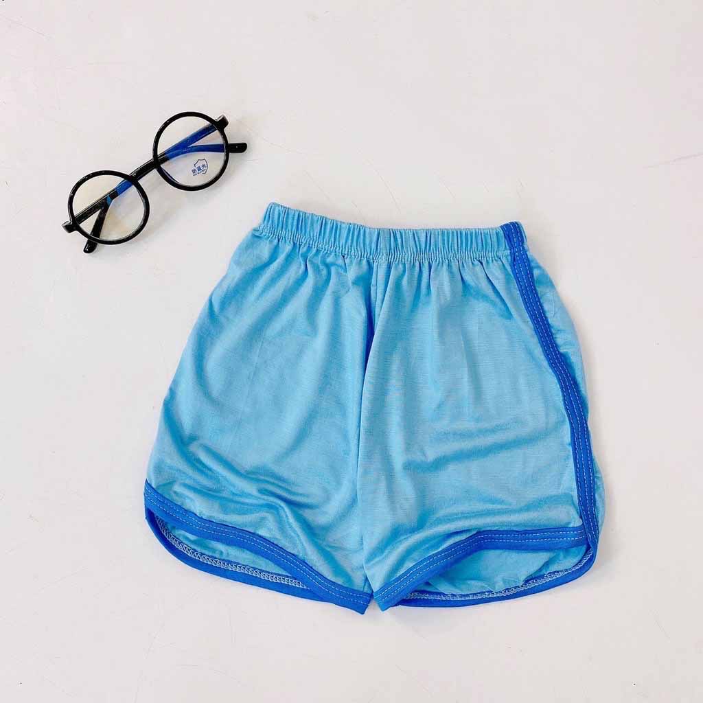MẪU MỚI| QUẦN ĐÙI BO CHUN CHẤT COTTON MỀM MÁT| MÀU SÁNG ĐẸP CHO BÉ TRAI VÀ BÉ GÁI| 7-18G. XƯỞNG MAY BIBO