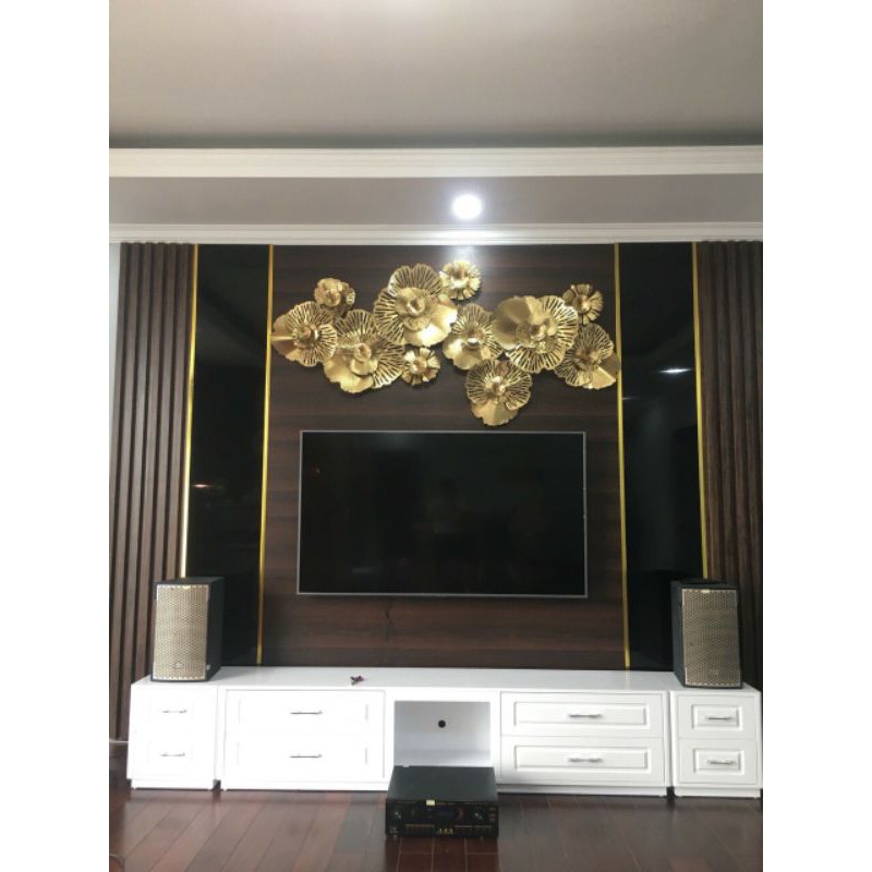 Hoa Sắt decor 3D thương hiệu BISA mã A950-180