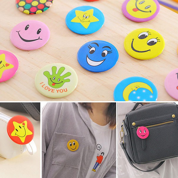 Huy Hiệu Cài Áo Và Gắn Balo Dễ Thương