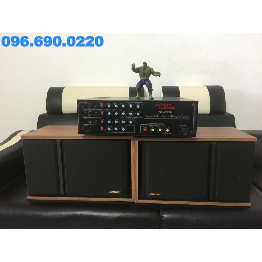Bộ dàn loa Bose 301, amli 203N kết hợp chất âm cực hay