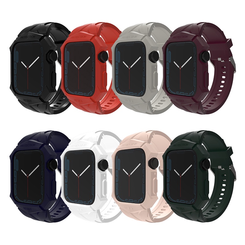 Ốp TPU silicone ChốNg Rơi Cho ĐồNg Hồ Apple Iwatch Series 8 7 6 5 SE Iwatch 45mm 41mm