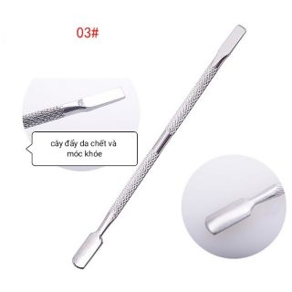 Cây đẩy da chết và móc khóe