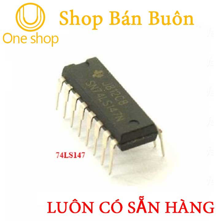 Linh Kiện 74LS147 10 to 4 DIP16