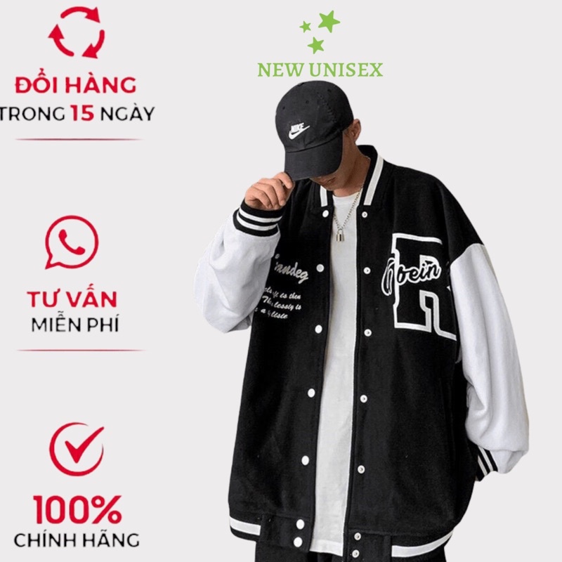 Áo Khoác Dù BomBer Nam Nữ Kiểu Unisex Phối R Độc Đáo, Chất Liêu Vải Dù 2 Lớp TP488 [NewUnisex]