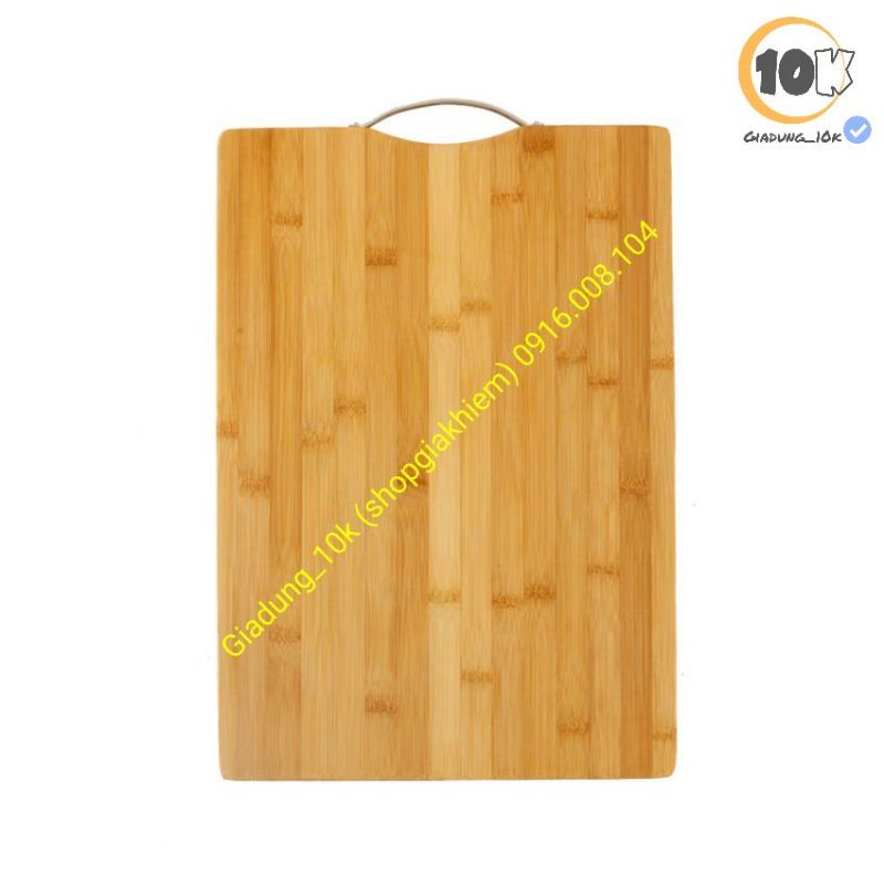 Thớt Tre Trúc Size To 32 x 22cm (dày 1.8cm) An Toàn Cho Sức Khỏe Có Quai Treo Chắc Chắn (p14)