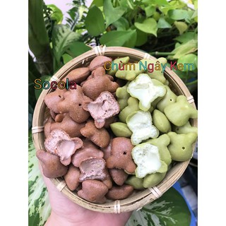 Bánh Gấu Mix Socola Và Chùm Ngây Kem - Siêu Hot 250G / 500G / 1 KG
