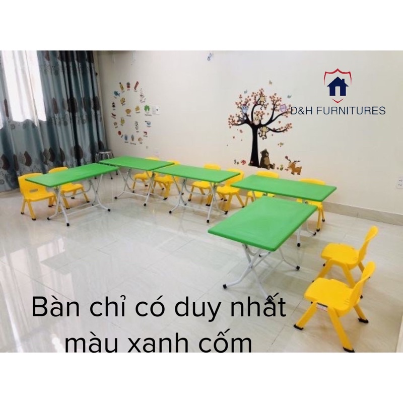 Bộ Bàn Ghế Nhựa Đúc Mầm Non, Học sinh mẫu giáo, gia đình
