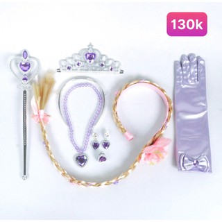 🎀 Váy công chúa Tóc mây Rapunzel cho bé 14-34kg 🎀