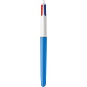 Bút bi 4 màu mực siêu nhiều BIC 4-Color Retractable Ballpoint Pen, Cỡ ngòi Medium Point , 1 cây viết