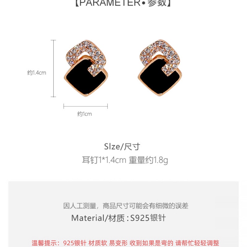 Bông Tai Mạ Bạc Thời Trang Cao Cấp Phong Cách Hàn Quốc 2021