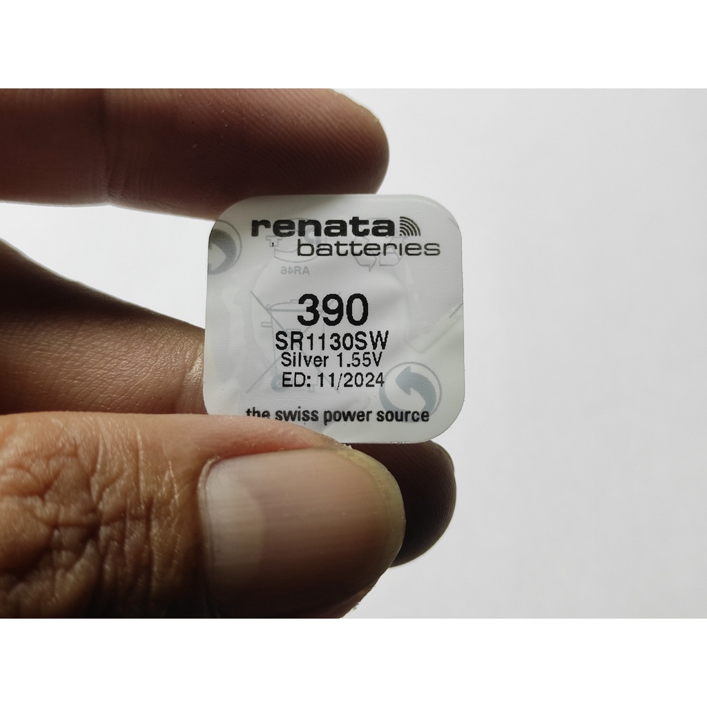 1 Viên Pin Đồng Hồ Renata Thụy Sĩ SR1130SW / 390 Loại Tốt