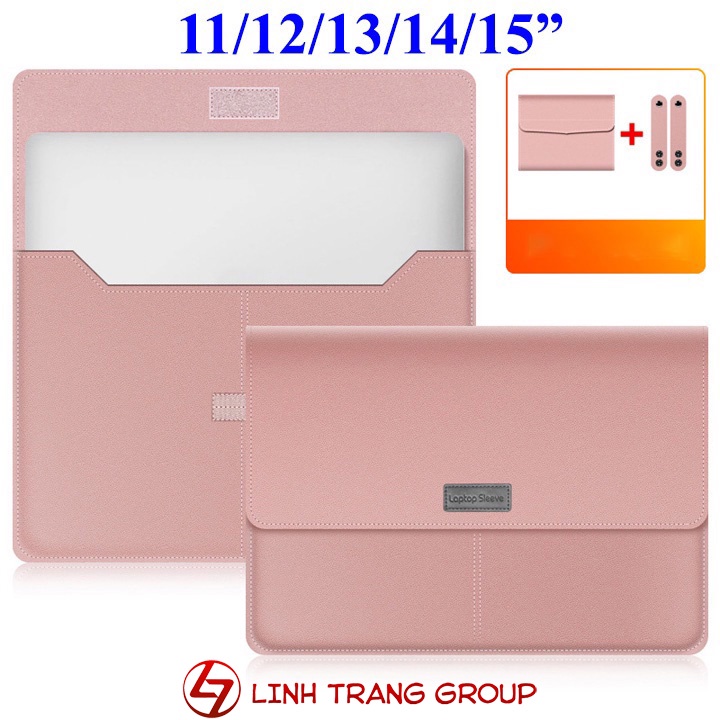 Túi đựng laptop chất liệu PU, kèm túi phụ rời - Oz169
