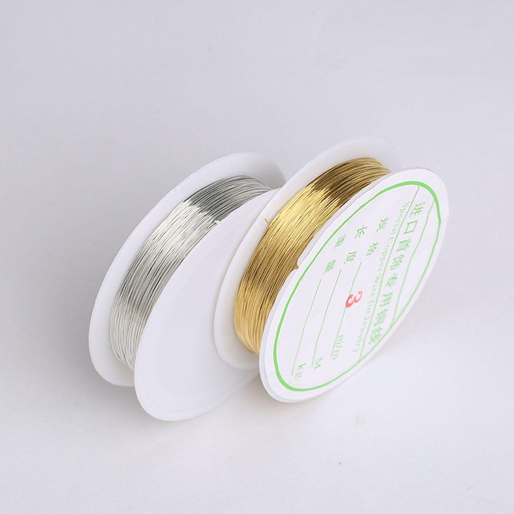 CLEOES Cuộn Dây Đồng Làm Đồ Thủ Công 0.2 / 0.25 / 0.3 / 0.4 / 0.5 / 0.6 / 0.8 / 1mm 1