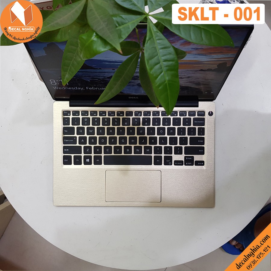Decal nhôm dán laptop Dell XPS 13 9370