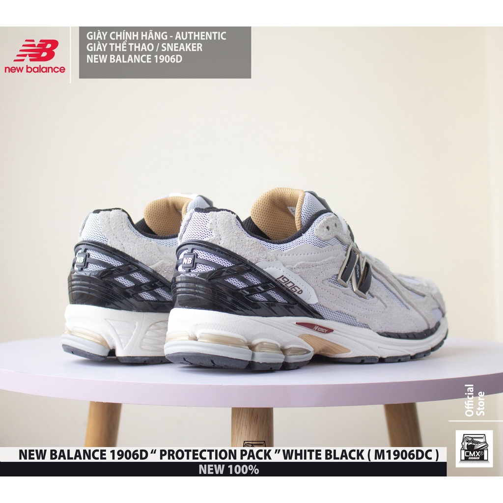 😘  Giày New Balance 1906D " Protection Pack " WHITE BLACK  - AUTHENTIC 100%