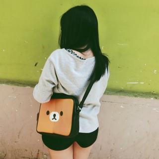 Túi đeo chéo con gấu