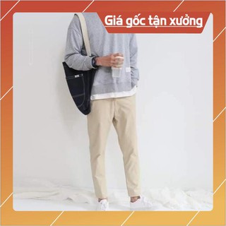 Quần Kaki Nam SWEET quần Baggy ống côn dáng dài unisex dây eo điều chỉnh được nhiều màu cực hot