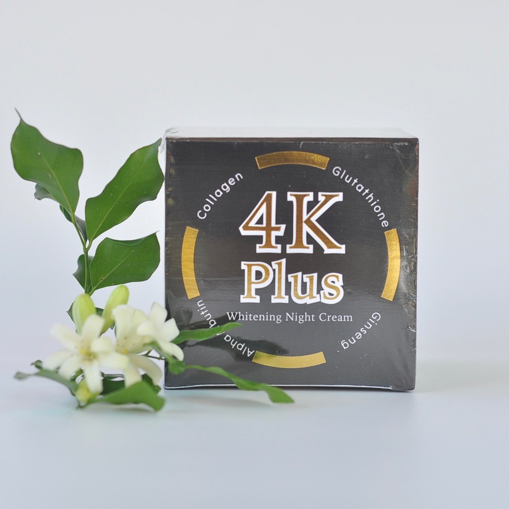 KEM DƯỠNG TRẮNG DA MẶT BAN ĐÊM 4K PLUS NIGHT CREAM THÁI LAN