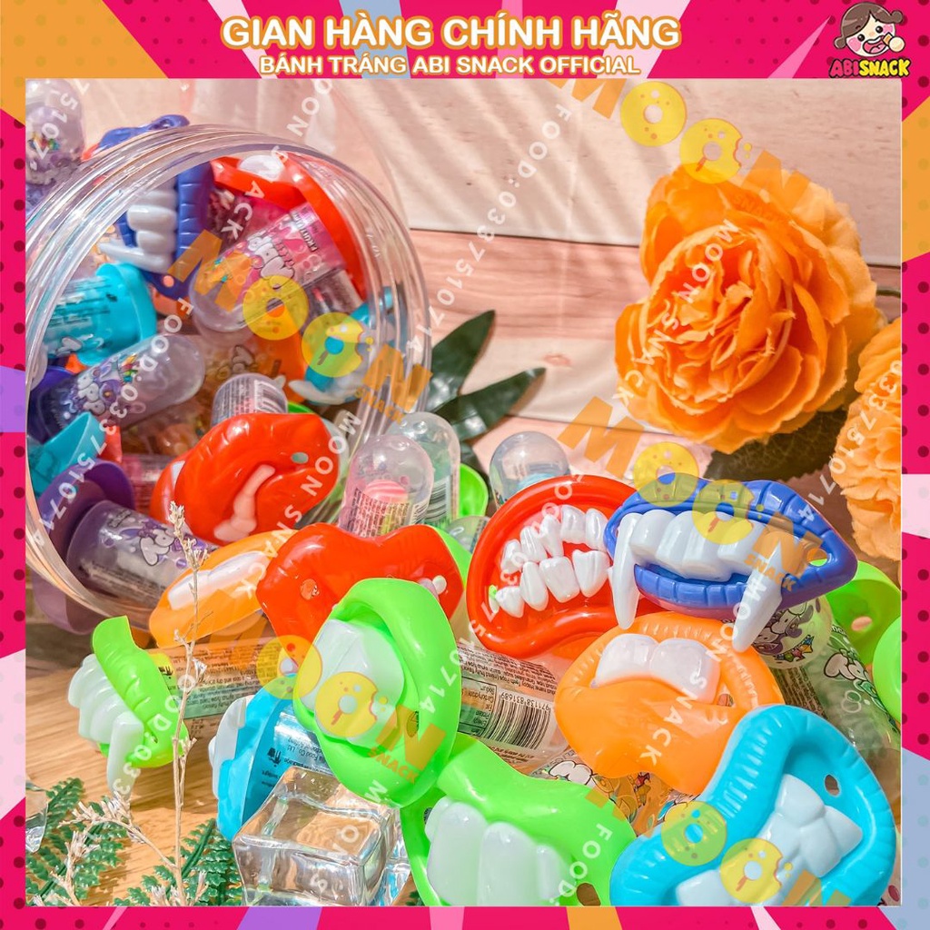KẸO MÚT RĂNG MÔI HALLOWEEN vui nhộn hot trend mới Moon Snack Food
