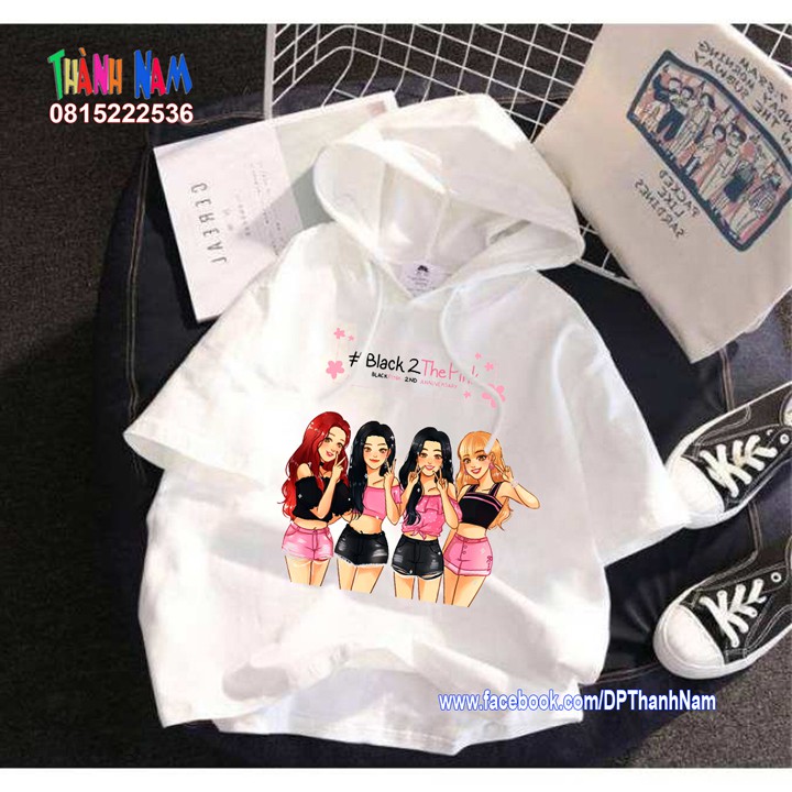 áo nhòm blackpink hoodie