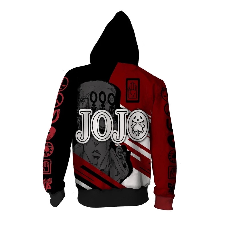 Áo Khoác Hoodie Họa Tiết Hoạt Hình Jojo 's Bizatare Adventure Joseph | BigBuy360 - bigbuy360.vn