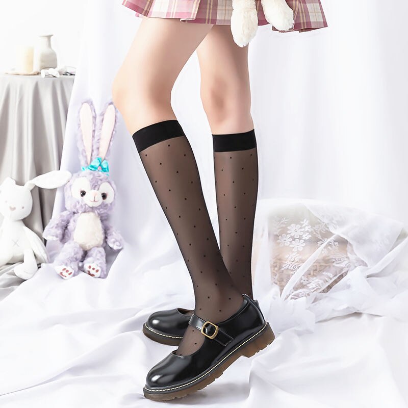 Tất Lưới Trong Suốt Co Giãn Hóa Trang Nhân Vật Anime Lolita Gợi Cảm Cho Nữ