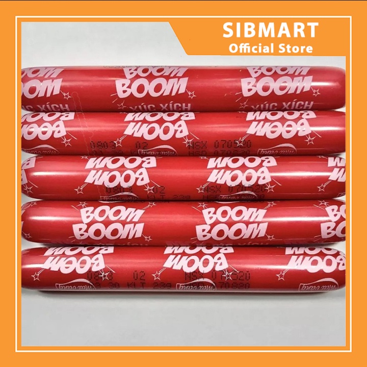 [ MÓN NGON MỖI NGÀY ] Xúc xích tiệt trùng Boom Boom Vissan 20g - Sinmart Official Store - SX0037