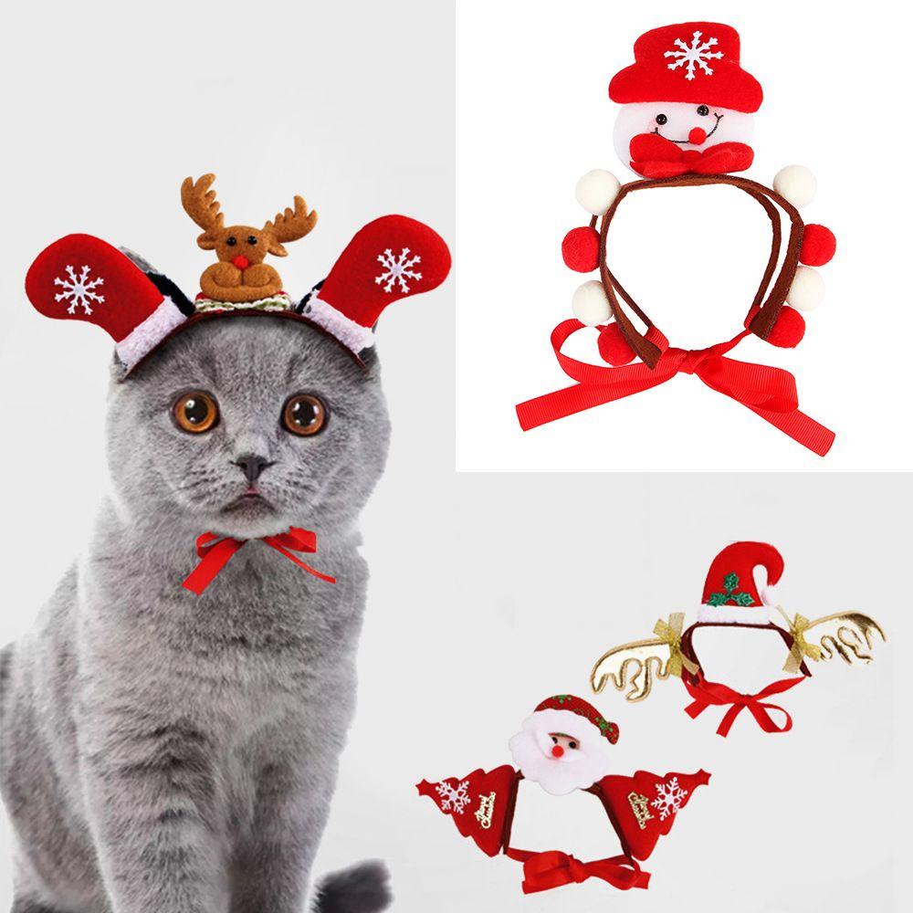 Btlimer Băng Đô Giáng Sinh Nhiều Kiểu Dáng Cho Thú Cưng Chó Mèo