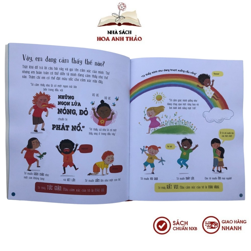 Sách - Tất Tần Tật Về Bạn Bè, Về Cảm Xúc- Dành cho trẻ - All About Friends/ All About Feelings - Combo 2 cuốn