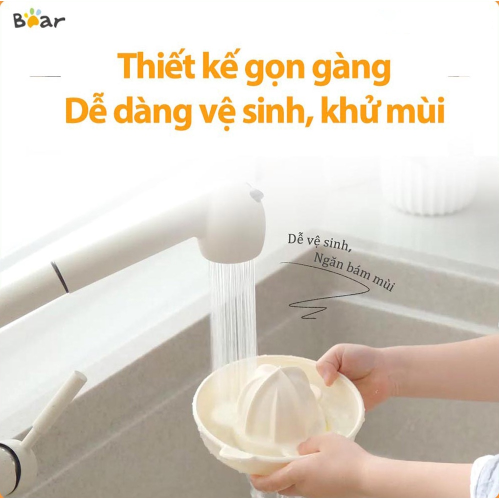 Máy vắt nước cam, chanh, quýt tự động BEAR CZJ-A04B1 - Công suất 30W - Bảo hành 18 tháng