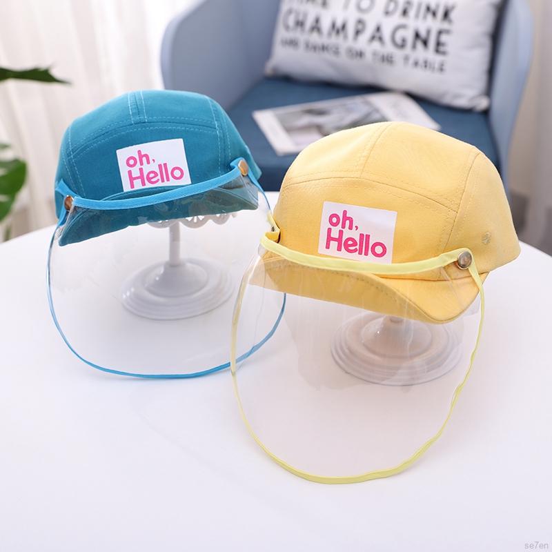 Mũ Lưỡi Trai In Chữ Se7 Cho Bé Từ 1-4 Tuổi