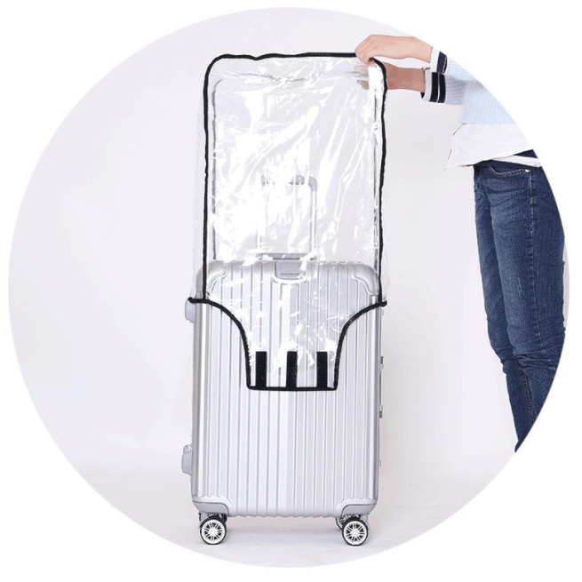 VỎ BỌC VALI CHỐNG BỤI-TRƠN 1 MÀU -V-2