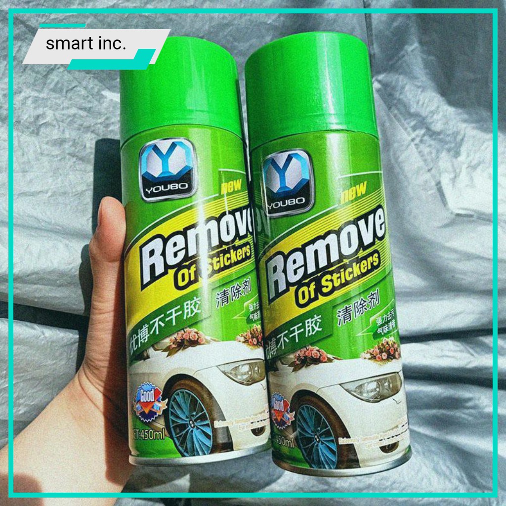 Bình Xịt Tẩy Keo Dán Băng Dính 3m Chuyên Dụng Sticker Remover Chai Dung Dịch Rửa Sạch Vết Keo Decal Nhựa Đường