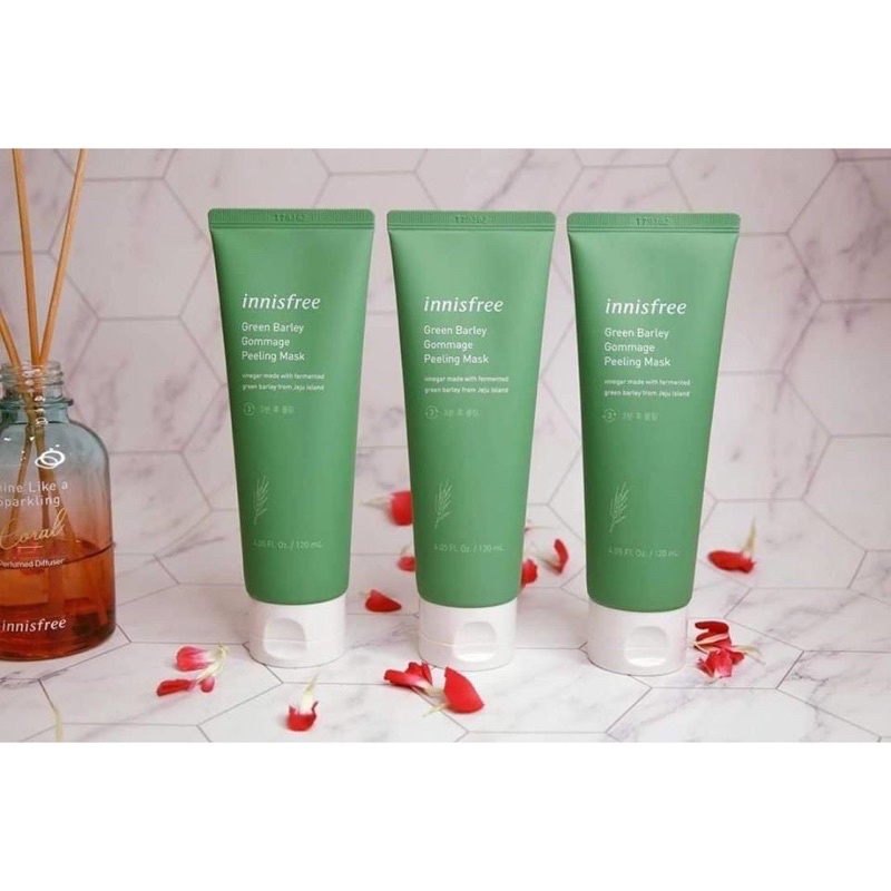 Mặt Nạ Tẩy Da Chết Làm Sáng Da Chiết Xuất Lúa Mạch Innisfree Green Barley Gommage Mask 120ml | BigBuy360 - bigbuy360.vn
