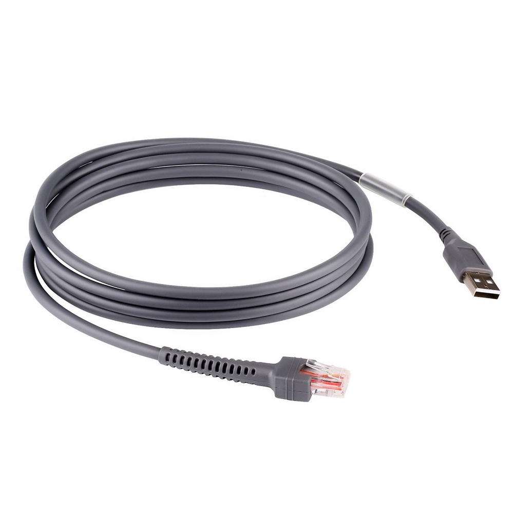 Dây cáp nối USB 2.0A với RJ45 tốc độ cao dành cho máy quét mã vạch biểu tượng LS1203 LS2208