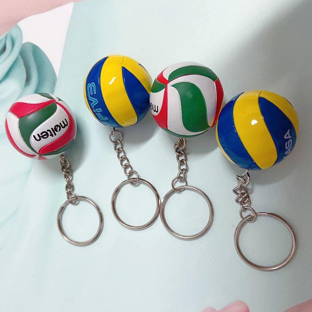 TAYLOR1 Móc Khóa Hình Quả Bóng Chuyền Mini Dễ Thương
