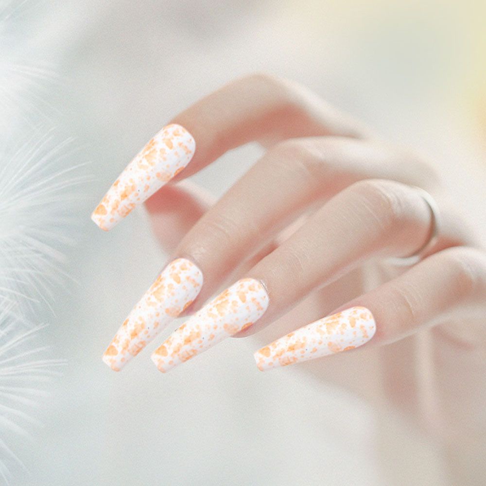 Bộ Móng Tay Giả Bằng Acrylic Nhiều Màu Sắc Dùng Trang Trí Móng Tay