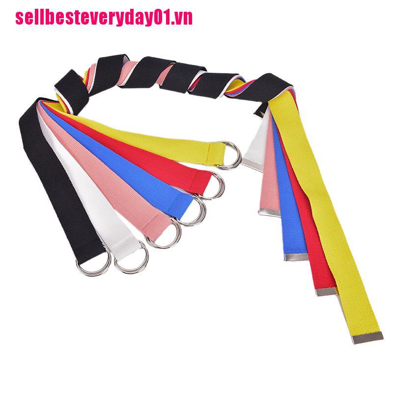 Thắt Lưng Vải Canvas Nylon Khóa Chữ D Thời Trang Cho Nam Nữ