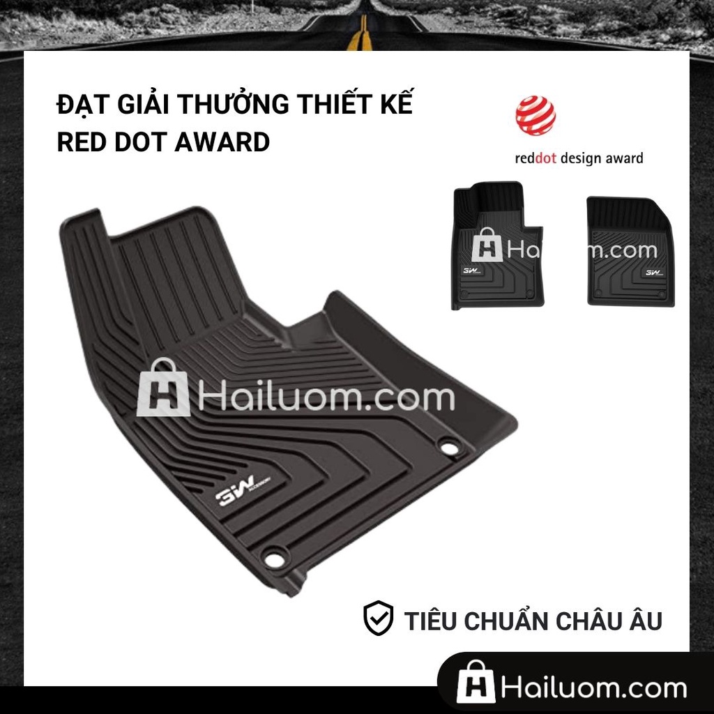 Thảm lót sàn ô tô Volvo XC60  - Thảm lót sàn ô tô 3W Nhựa TPE Đúc Khuôn Cao Cấp