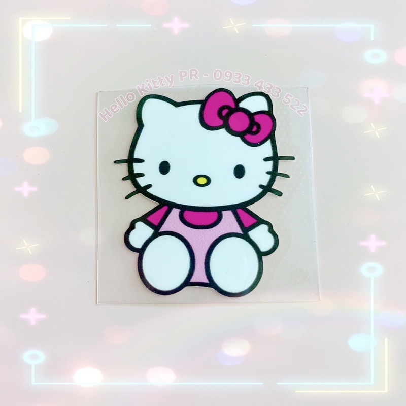 Hình ủi nhiệt, decal nhiệt ủi áo Hello Kitty - Doremon Doraemon