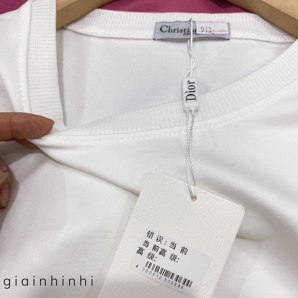 Áo nỉ da cá dáng croptop in hình lưng, Áo phông cổ tròn dài tay AN1327 - NhiNhi Shop