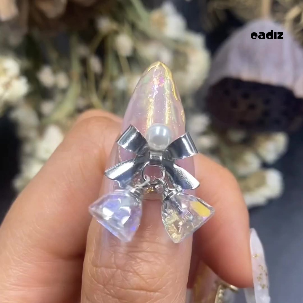 Chuông 3D Trong Suốt Trang Trí Móng Tay