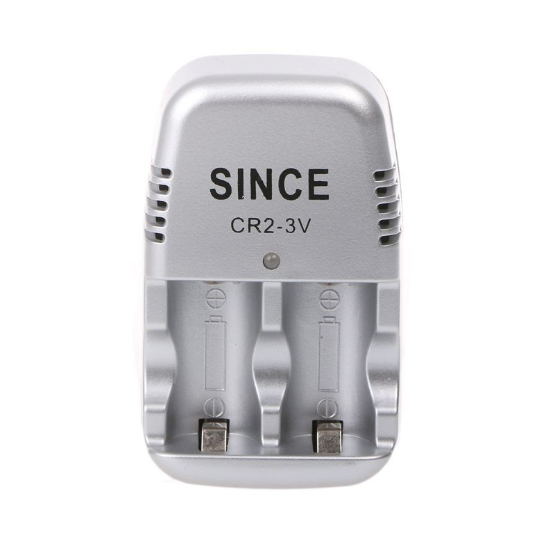 3V Wall Travel Home Wall Charger For CR2 Lithium Rechargeable Battery US Plug